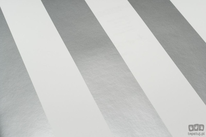 Tapeta papierowa z motywem klasycznych pionowych pasów