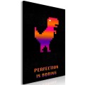 Obraz - Perfection Is Boring (1-częściowy) pionowy