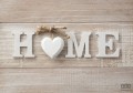 Fototapeta Napis Home na deskach 10963