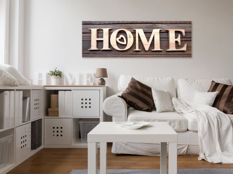 Obraz - Drewniane home (1-częściowy) wąski