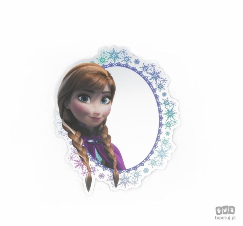 Lustro dla dzieci z motywem Frozen Anna