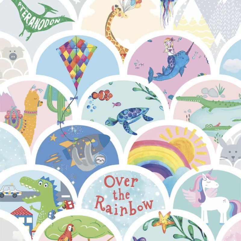 Wypożycz katalog tapet ściennych Over the Rainbow