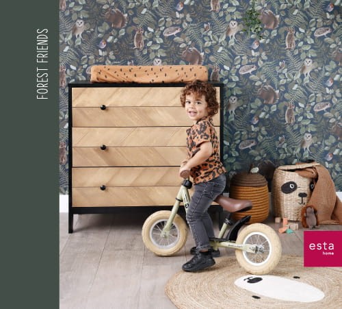 Forest Friends - Wypożycz katalog tapet ściennych