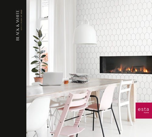 Black & White with a splash of gold - Wypożycz katalog tapet ściennych