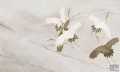 Fototapeta na wymiar Ivory Tsuru