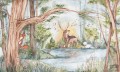 Fototapeta na wymiar Deer Friends