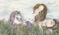 Fototapeta na wymiar Wild Unicorns