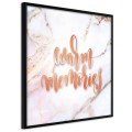 Plakat - Wspomnienia (kwadratowy)