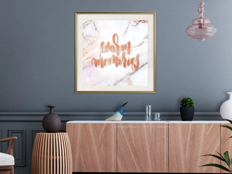 Plakat - Wspomnienia (kwadratowy)
