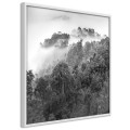 Plakat - Mglisty las