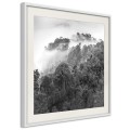 Plakat - Mglisty las