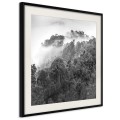 Plakat - Mglisty las