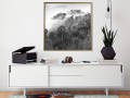 Plakat - Mglisty las