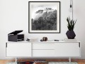 Plakat - Mglisty las