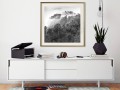 Plakat - Mglisty las