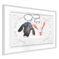 Plakat - Rozmowa dwóch kóz