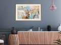 Plakat - Pastelowy jeleń