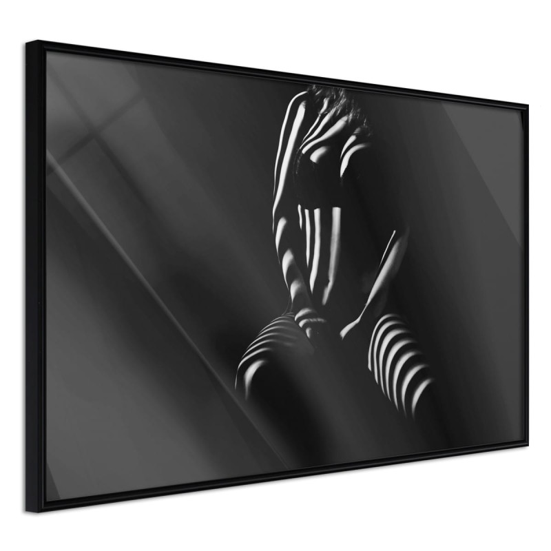 Plakat - Cień żaluzji