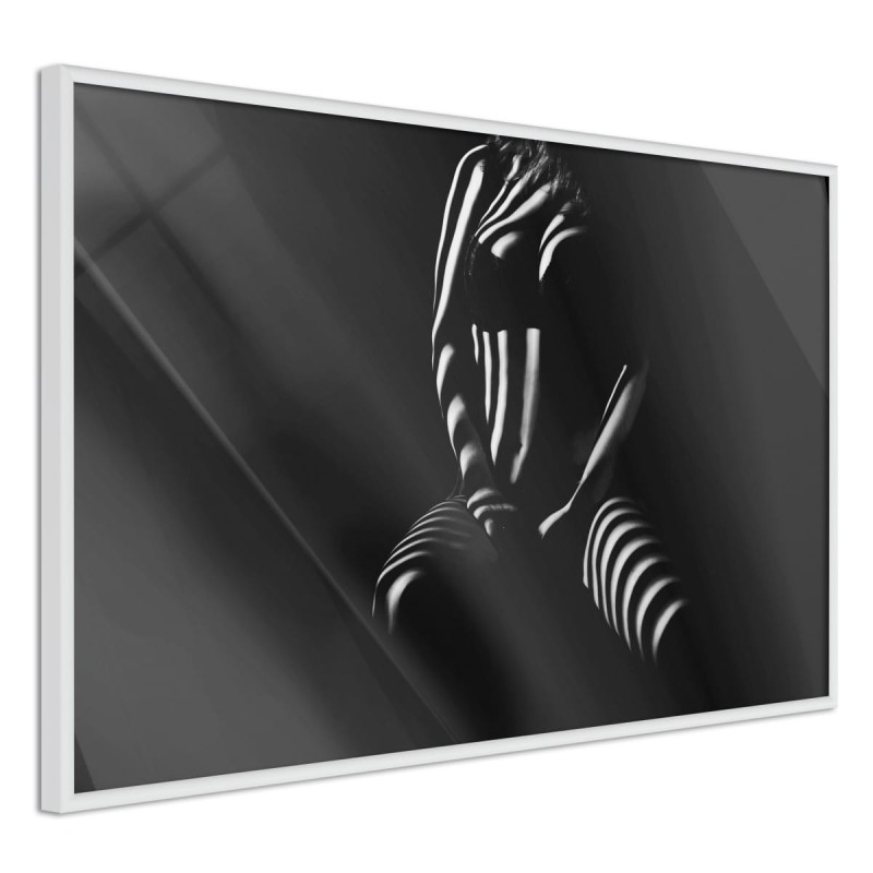 Plakat - Cień żaluzji