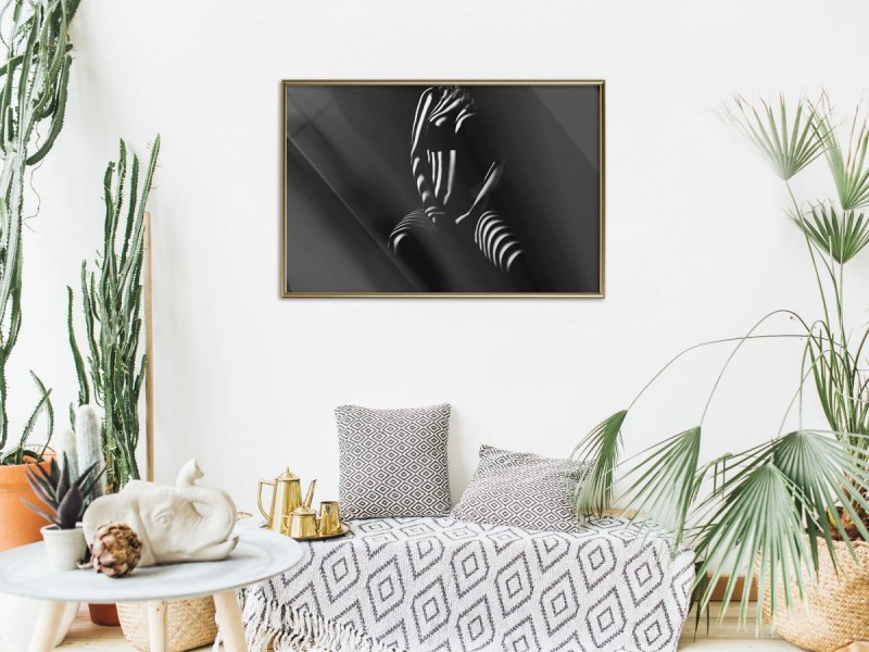 Plakat - Cień żaluzji