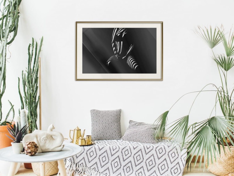 Plakat - Cień żaluzji