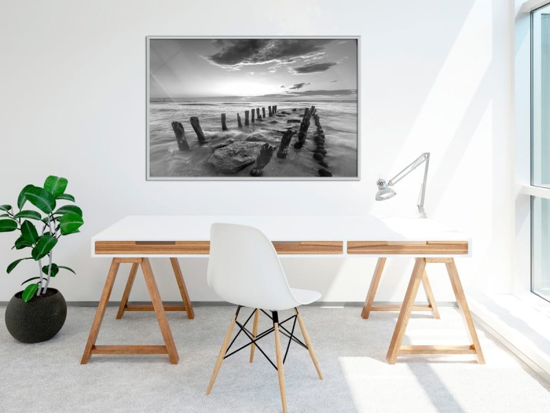 Plakat - Stary falochron