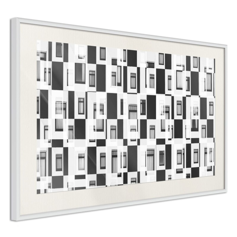 Plakat - Nowoczesne blokowisko