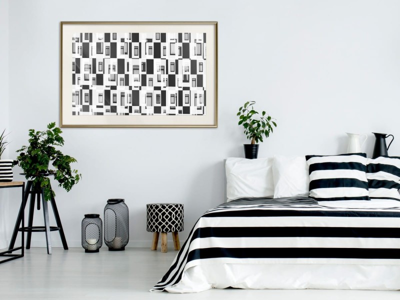 Plakat - Nowoczesne blokowisko