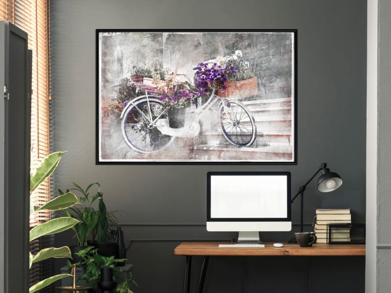 Plakat - Dostawa kwiatów