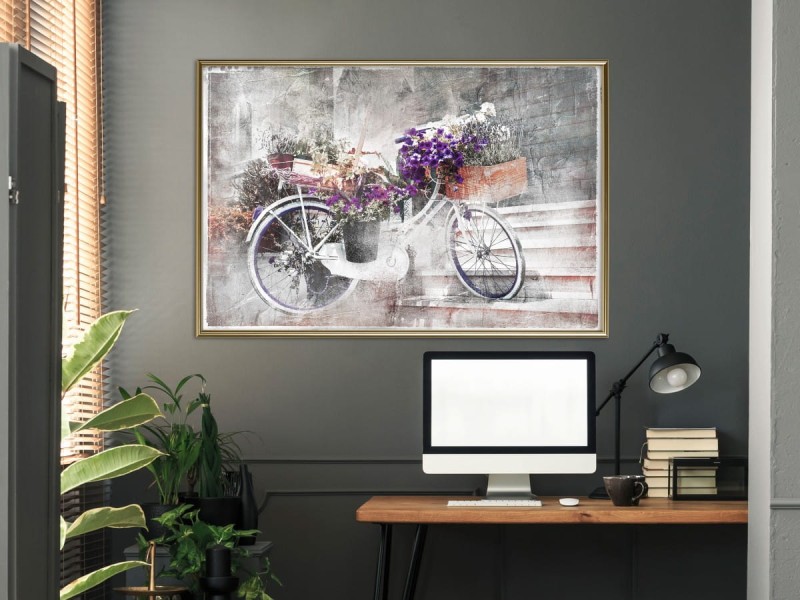 Plakat - Dostawa kwiatów