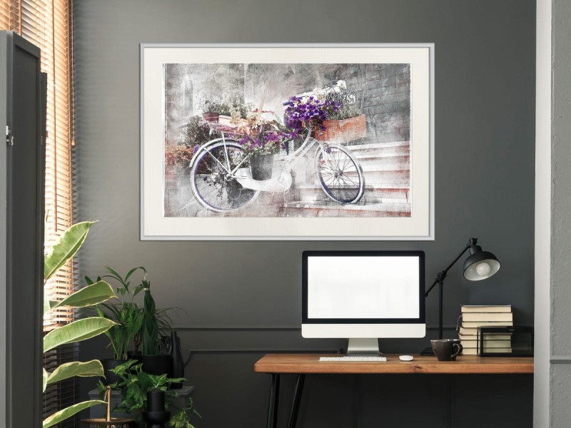 Plakat - Dostawa kwiatów