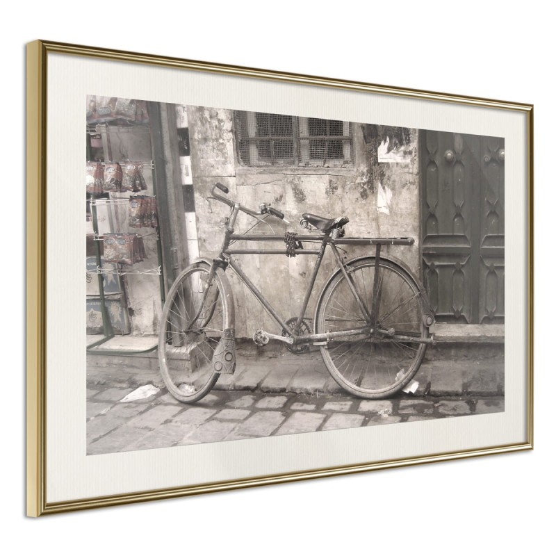 Plakat - Stary rower