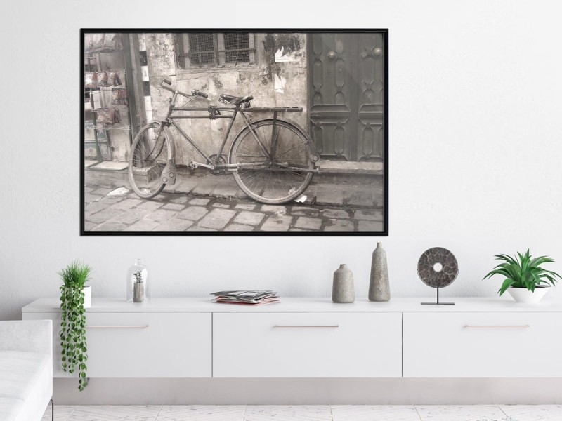 Plakat - Stary rower