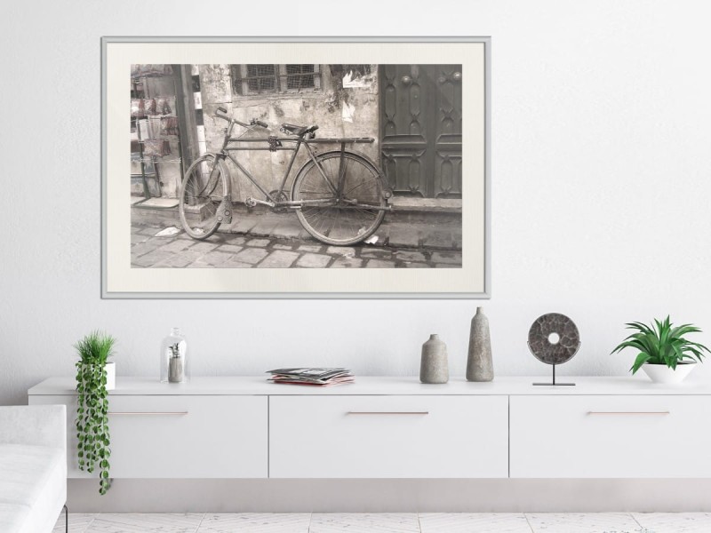 Plakat - Stary rower