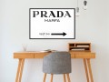 Plakat - Prada (biały)