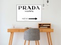 Plakat - Prada (biały)