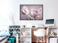 Plakat - Pastelowe tulipany I