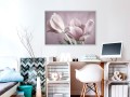 Plakat - Pastelowe tulipany I