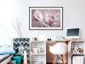 Plakat - Pastelowe tulipany I