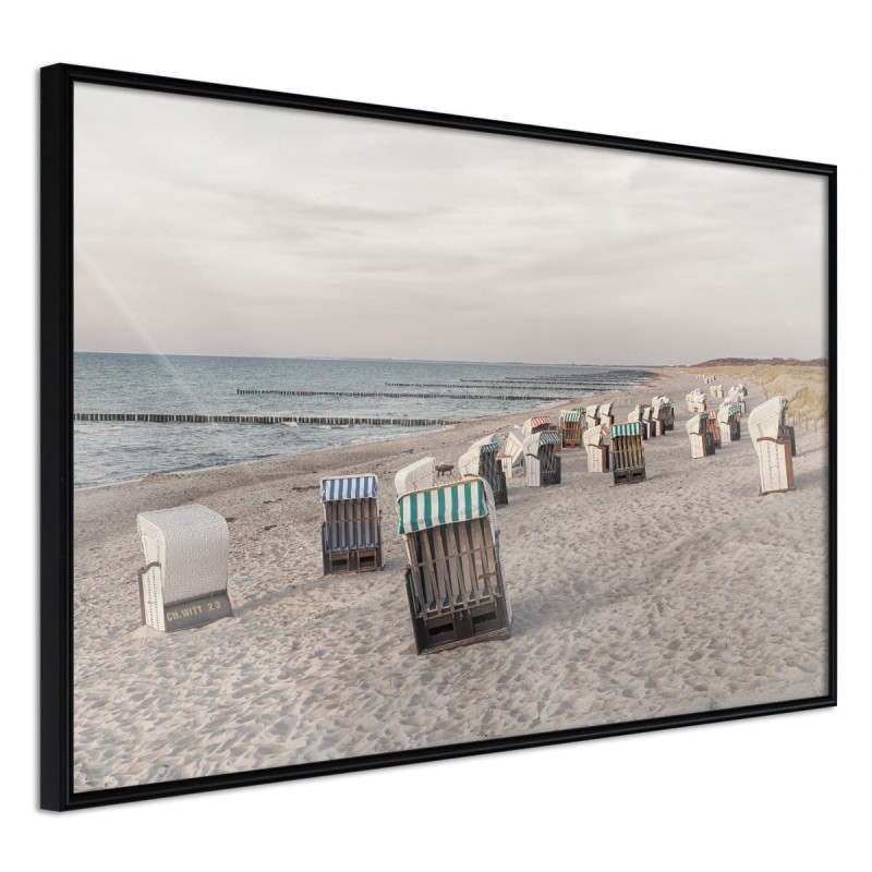Plakat - Bałtyckie kosze plażowe