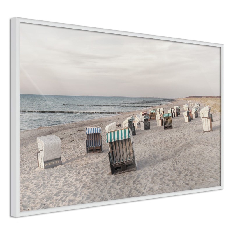 Plakat - Bałtyckie kosze plażowe