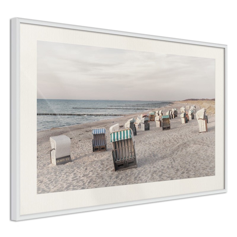 Plakat - Bałtyckie kosze plażowe