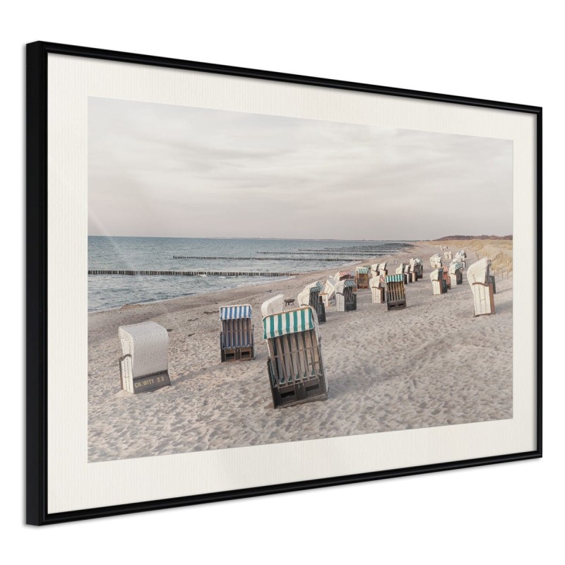 Plakat - Bałtyckie kosze plażowe