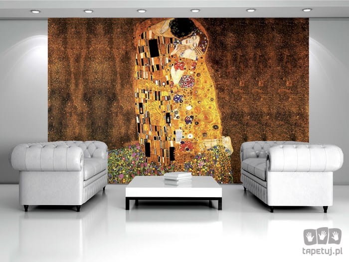 Fototapeta Gustav Klimt Pocałunek