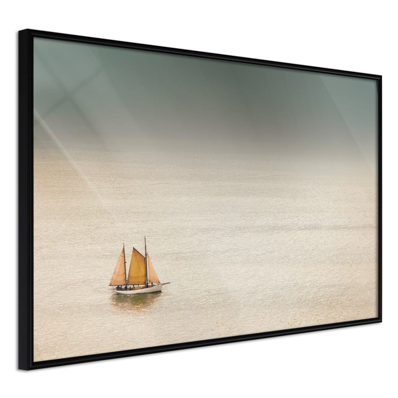 Plakat - Samotny rejs
