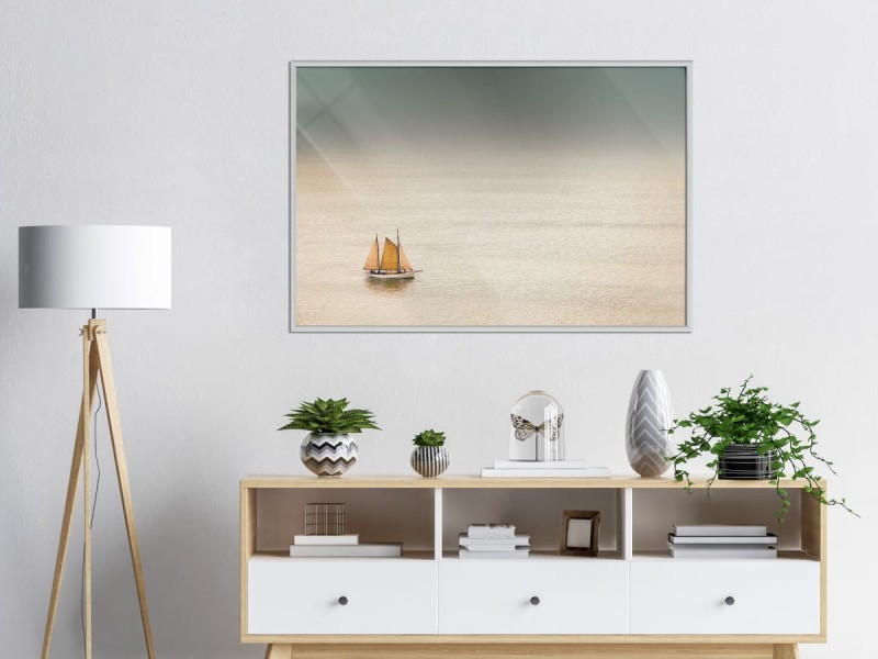 Plakat - Samotny rejs