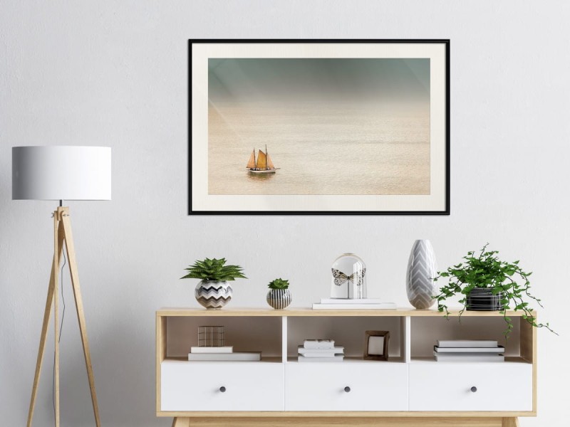 Plakat - Samotny rejs