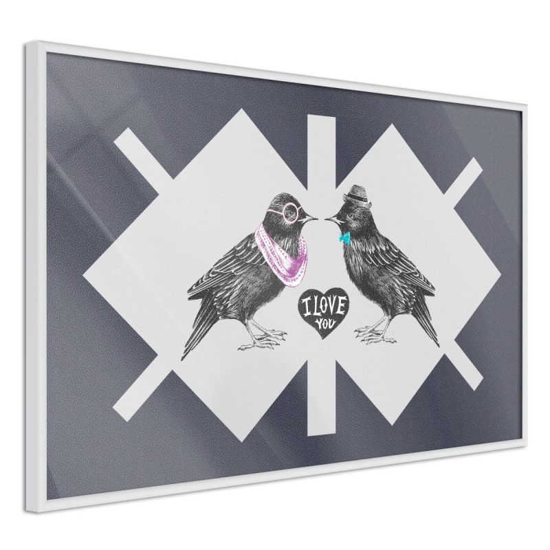 Plakat - Ptasia miłość