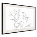 Plakat - Odpoczywający koala