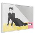 Plakat - Elegancka Audrey